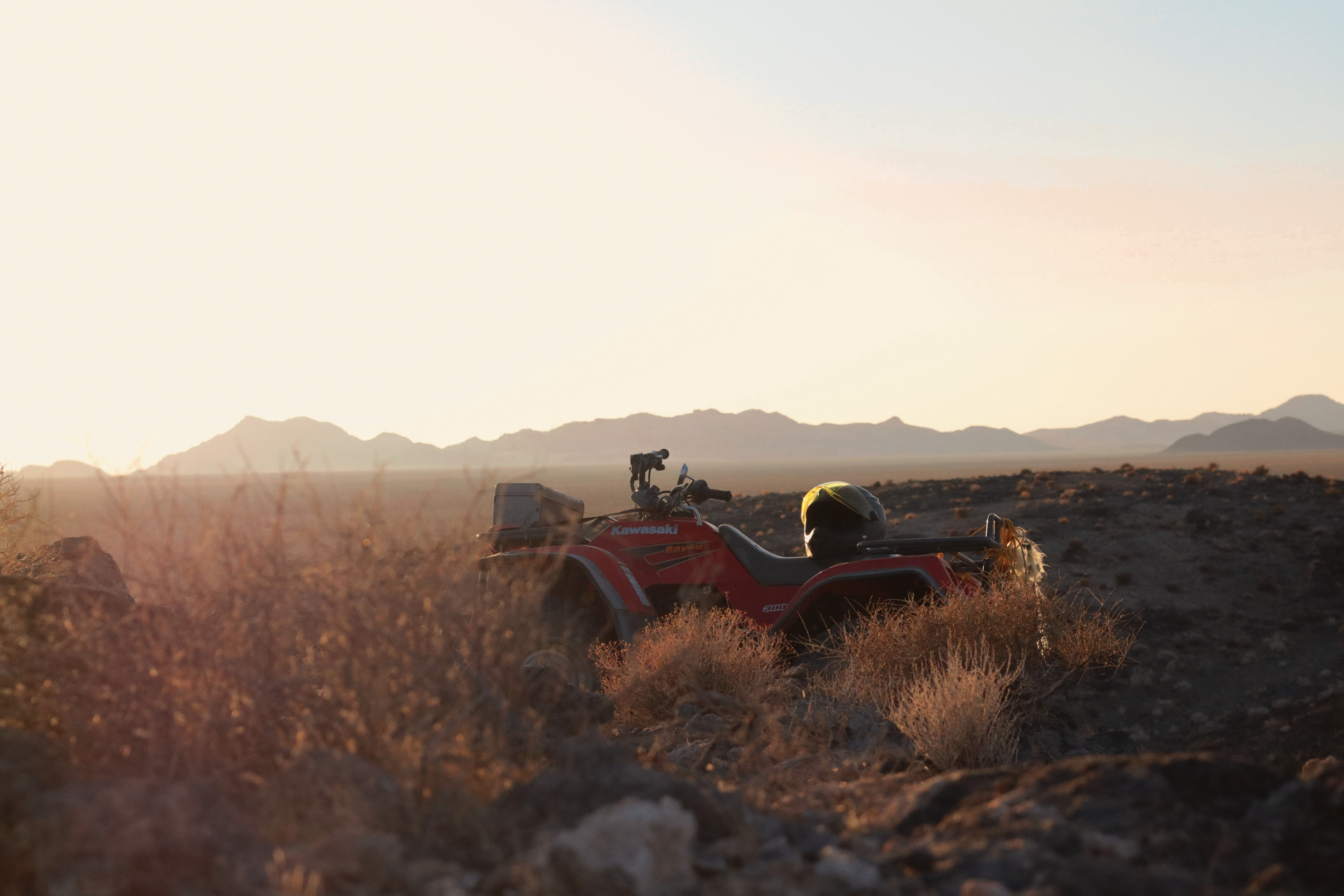 Quad in Death Valley
